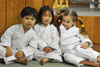 Kinder Karate Students